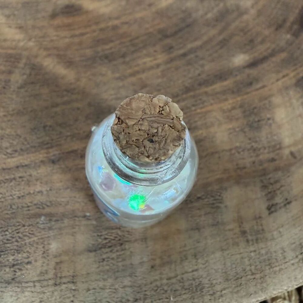 Magical Unicorn Sodalite Crystal Pocket Stone & "Unicorn Magic" Vial Set - Picture 9 of 11